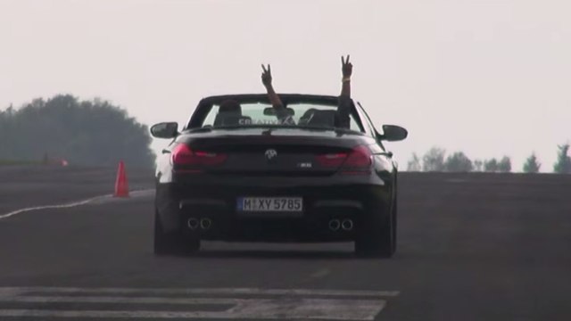 Une BMW M6 F12 Cabriolet envoie des accélérations hallucinantes