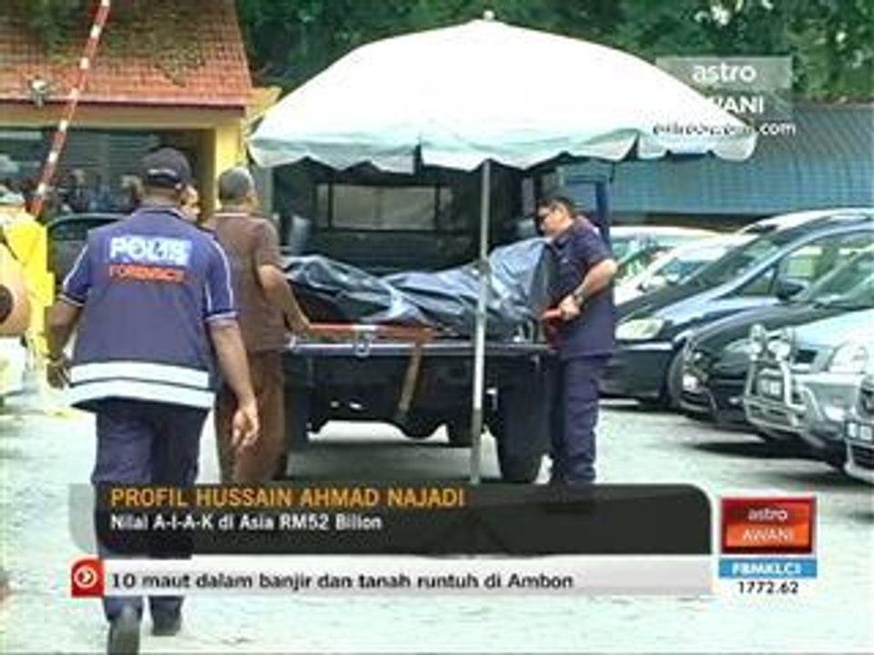 Latar belakang Hussain Ahmad Najadi