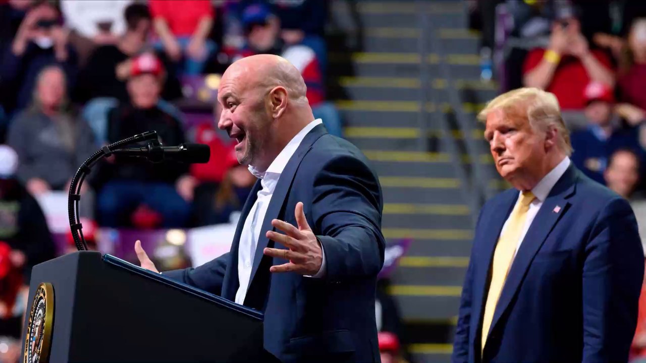 Le Président de l'UFC, Dana White, soutient corps et âme Donald Trump