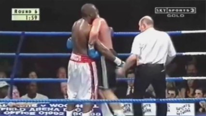 Boxe : Ce combattant claque un énorme KO malgré une épaule déboîtée