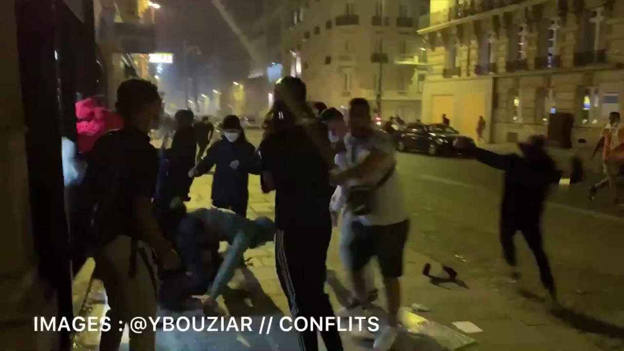 Ligue des Champions : Les terribles images des incidents à Paris après la défaite du PSG face au Bayern