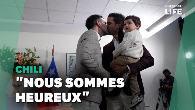 Le mariage pour tous adopté au Chili, ce couple gay est le premier à s'unir