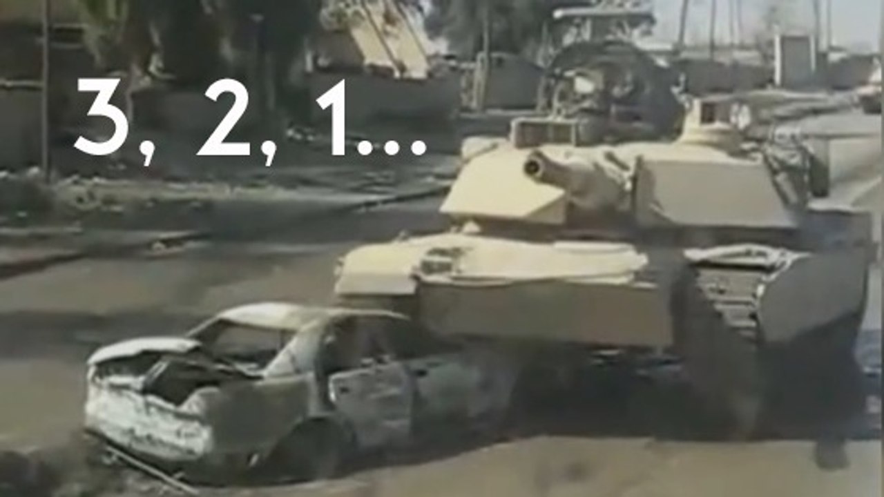 Un char de combat se sacrifie pour sauver des vies