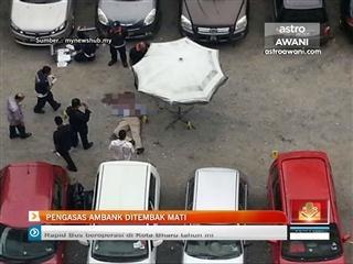 Pengasas AmBank mati ditembak