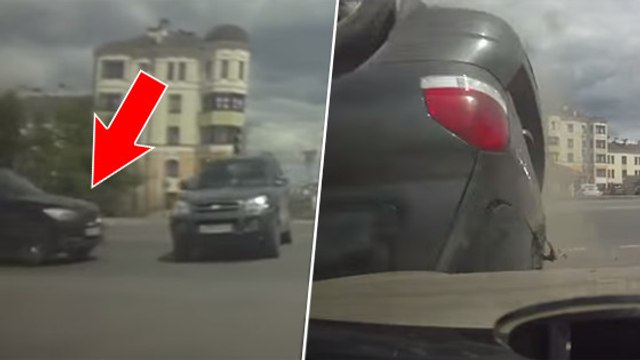 Ce conducteur n'aurait jamais dû griller le feu rouge