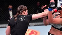 UFC Vegas 20 : Montana De La Rosa défigurée après son combat de MMA face à Mayra Bueno Silva