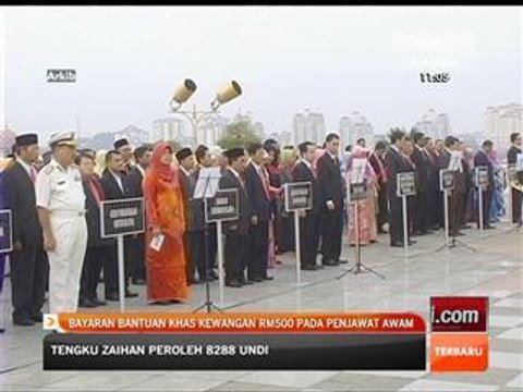 Bayaran bantuan khas kewangan RM500 pada penjawat awam