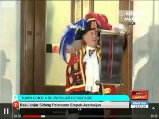'Town Crier' kini popular di Youtube
