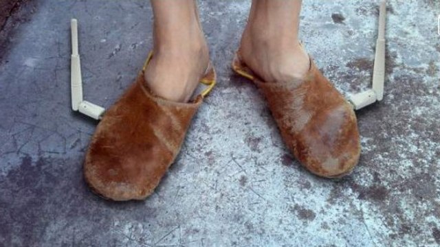 Le Bon Coin : un nouveau concept en vente, les babouches Wi-Fi