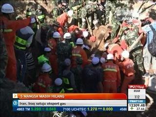 19 maut trak rempuh bas di Thailand