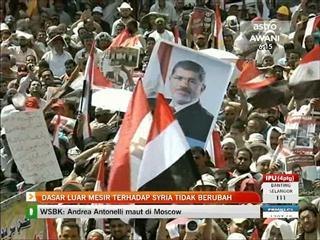 Dasar luar Mesir terhadap Syria tidak berubah