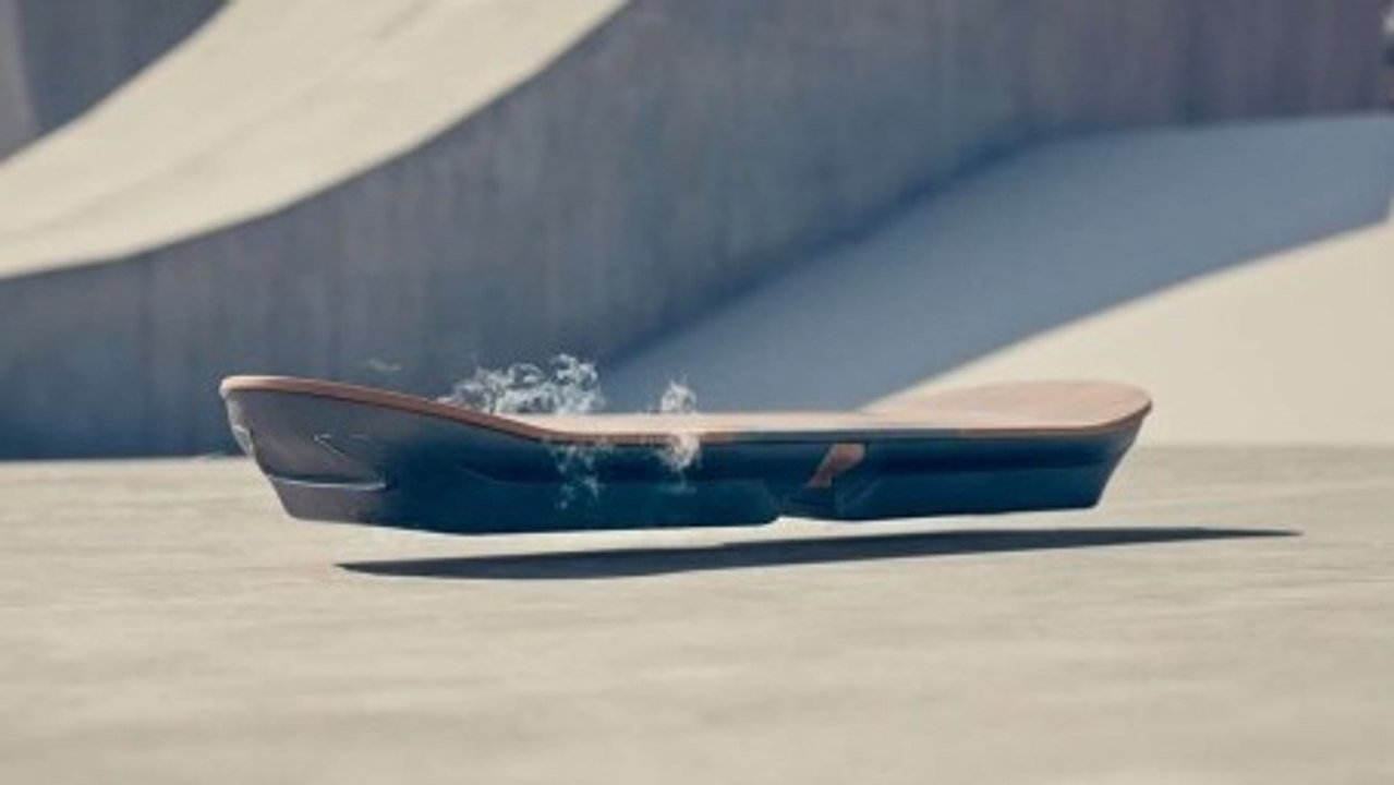 Slide : l'hoverboard du futur selon Lexus