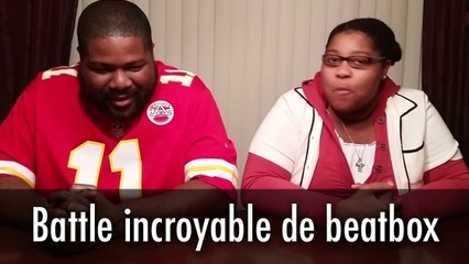 Battle hilarante de beatbox entre un père et sa fille !