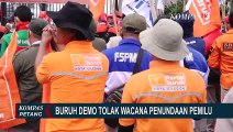 Aksi Demo Buruh Tuntut Penolakan Penundaan Pemilu, Hingga Cabut Aturan Baru JHT