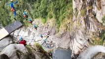 Laso Schaller : Découvrez son record du monde de plongeon de haut vol