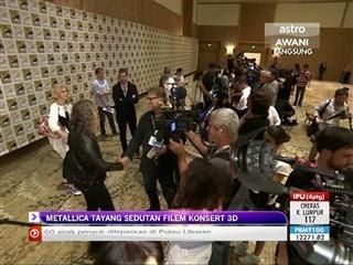 Metallica tayang sedutan filem konsert 3D