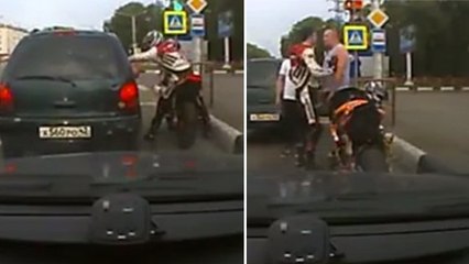 Auriez-vous prédit l'issue de ce road rage musclé en Russie ?