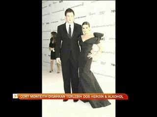 Cory Monteith disahkan terlebih dos heroin & alkohol