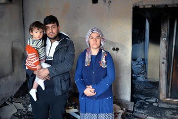 3 YAŞINDAKİ MUHAMMET ALİ, YANGIN ÇIKAN EVDE AİLESİNİN HAYATINI KURTARDI