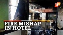 WATCH | Massive Fire Engulfs Hotel In Bhubaneswar, No Casualties Reported