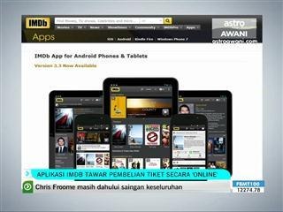 Aplikasi IMDB tawar pembelian tiket secara online