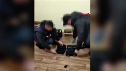 BEYOĞLU'NDA SUİKAST SİLAHLARI ELE GEÇİRİLDİ