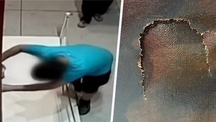Un garçon de 12 ans trébuche et abîme une toile estimée à 1,31 millions d'euros