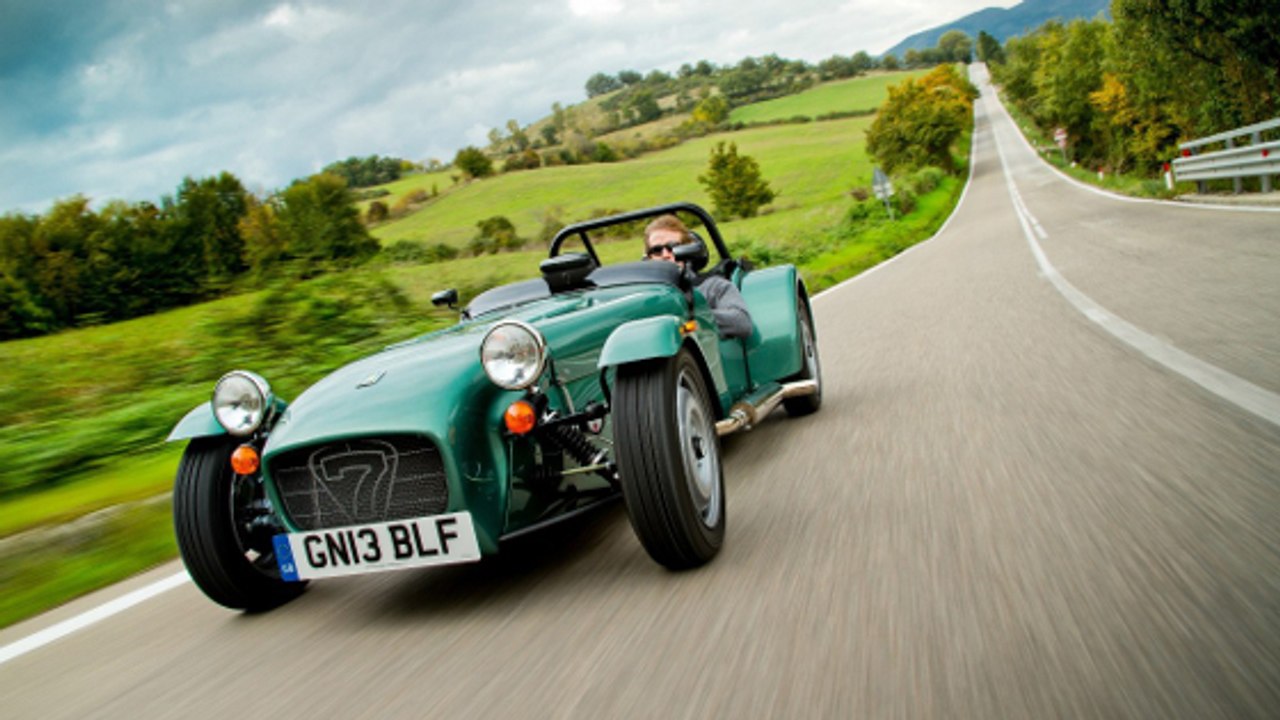Essai Caterham Seven 165 - Prix, fiche technique, vidéo d'un cabriolet historique