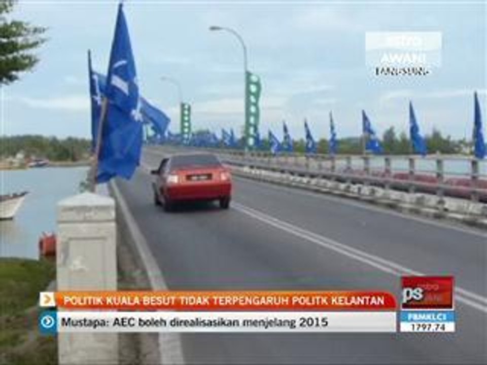Politik Kuala Besut tidak terpengaruh politik Kelantan