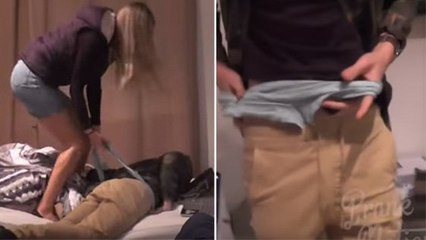 Pour se venger de son petit ami, cette jolie fille a imaginé une blague machiavélique