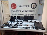 Son dakika haber: İstanbul'da silah kaçakçılığı operasyonu: 24 silah ele geçirildi