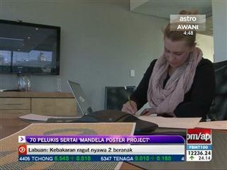 70 pelukis sertai 'Mandela Poster Project'