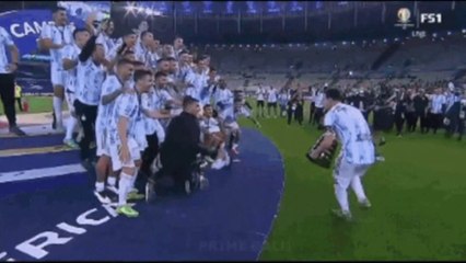 Copa America : Lionel Messi affole les réseaux sociaux après son premier titre international