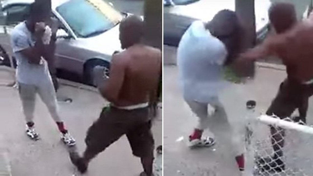 Un père boxe son fils coupable d'avoir fumé de l'herbe