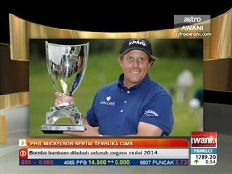 Phil Mickelson sertai Terbuka CIMB