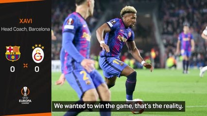 'Nothing gained, nothing lost' from Galatasaray draw - Xavi