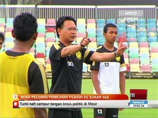 Buka peluang pemilihan pemain ke sukan Sea