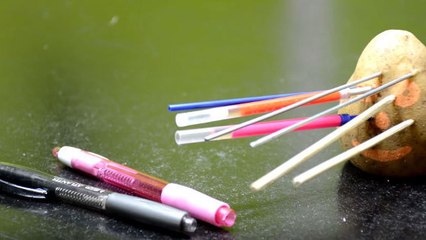 L'astuce pour fabriquer un pistolet super puissant avec un stylo