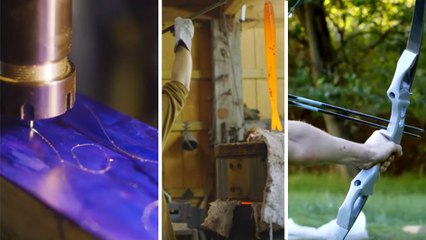 The Hunger Games : une équipe de forgerons fabrique l'arc de Katniss