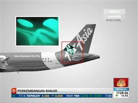 Penemuan ekor pesawat AirAsia QZ8501