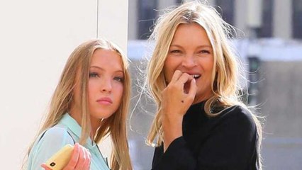 GALA VIDEO - Kate Moss : qui est sa fille Lila Grace Moss qui enflamme les podiums ?
