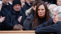 VOICI : Jean-Pierre Pernaut : Nathalie Marquay réapparaît trois jours après ses obsèques et lui rend un hommage bouleversant