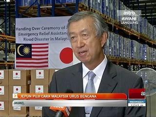 Jepun puji cara Malaysia urus bencana