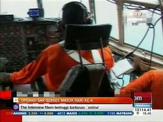 Operasi SAR QZ8501 masuk hari ke-4