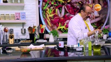 ورقة سجق بالخضار | الشيف شربيني