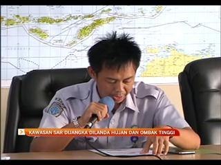 Kawasan SAR dijangka dilanda hujan dan ombak tinggi