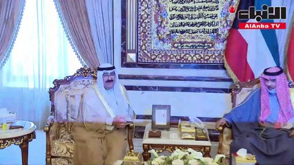 صاحب السمو يستقبل رئيس الوزراء