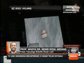 QZ8501 Hilang: Reaksi Pakar Teknologi Robotik Dasar Laut