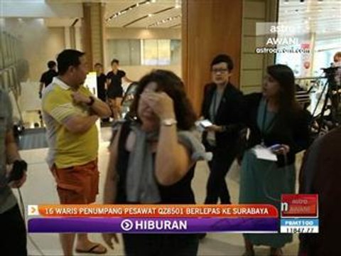 16 waris penumpang pesawat QZ8501 berlepas ke Surabaya