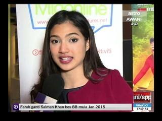 Atikah Suhaime berharap jadi pelakon yang disegani